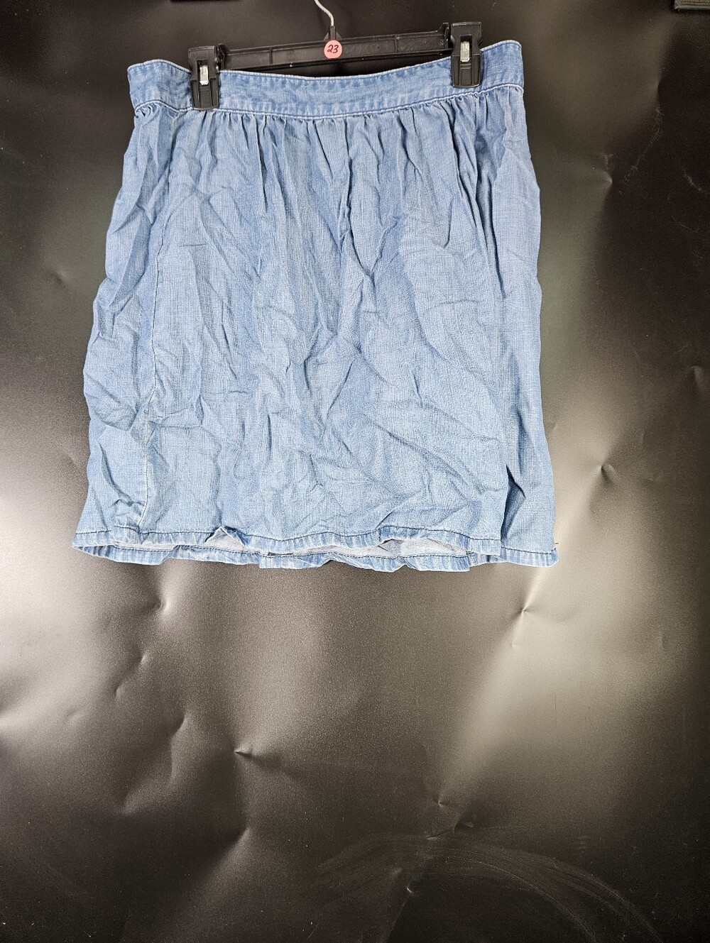 Madewell Denim Look Skirt